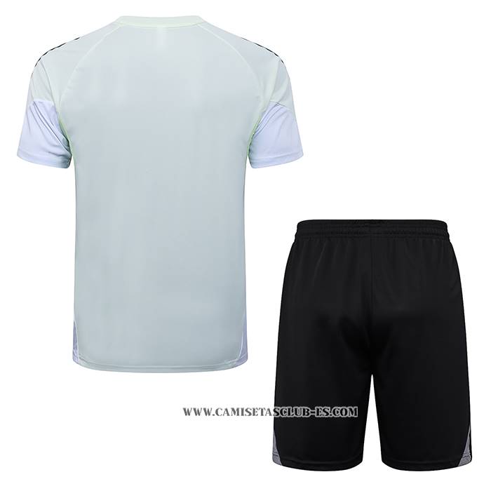 Chandal del Al-Ahli Saudi 25-26 Manga Corta Blanco - Pantalon Corto